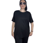 Τ-Shirt Oversized με Στρας