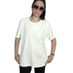 Τ-Shirt Oversized με Στρας