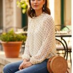 Μπλούζα Πουα -Κίτρινο