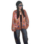 Bohemian Printed Shirt Jacket
